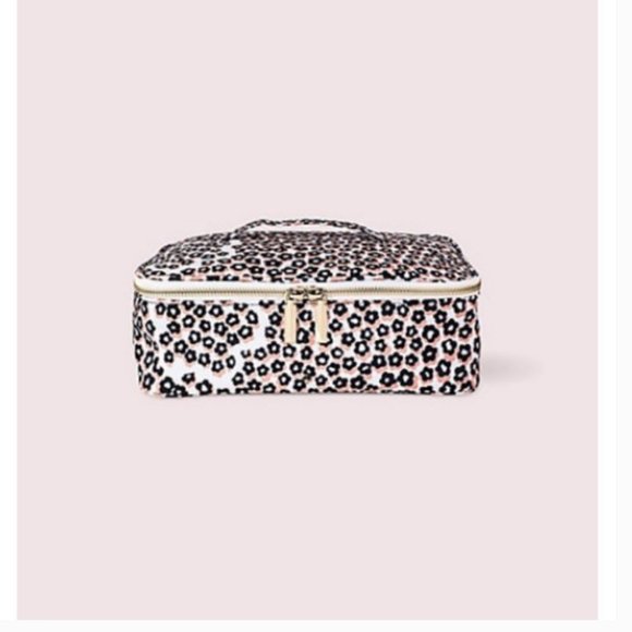 kate spade Bags Kate Spade Pink Flair Flora Lunch Carrier Bag Tote Box Container Nwt Poshmark